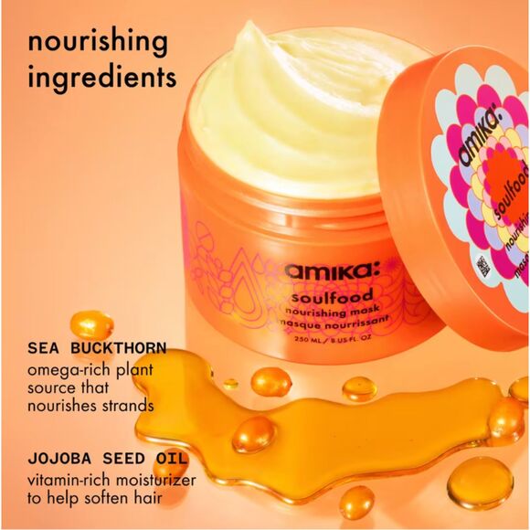 Amika's Soulfood Nourishing Mask 8oz: NEW: $36 RV Fast Shipping! - Picture 3 of 4